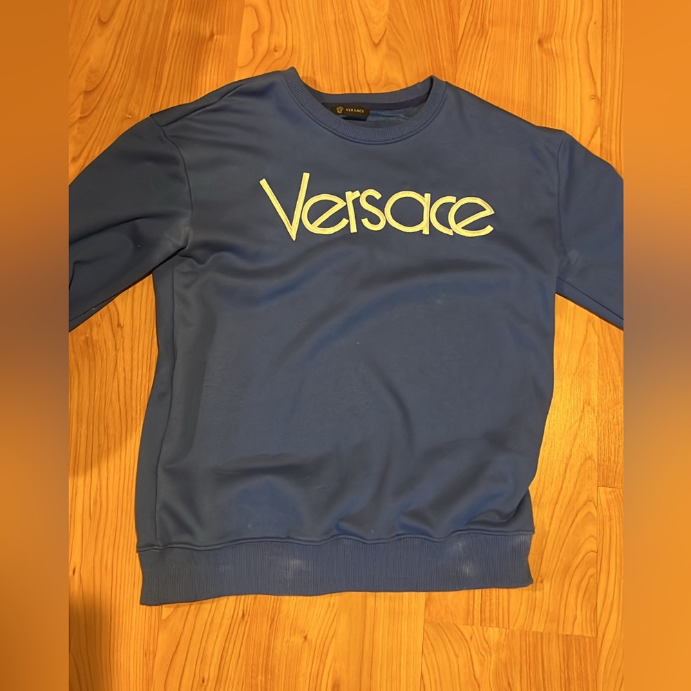 Vintage Versace Sweater in Blue